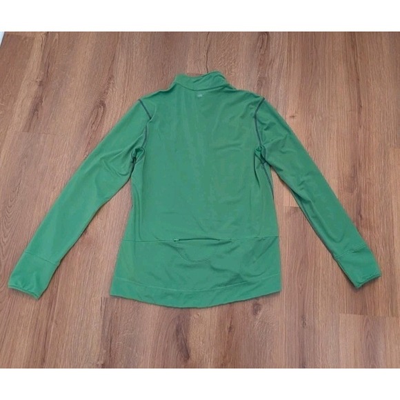 Alo Conquer 1/4 Zip Reform Lightweight Long Sleeve Shirt In Green Size XL Logo - Picture 8 of 8